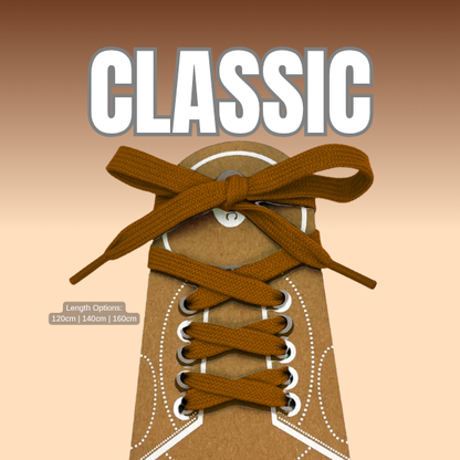 Classic Colour Flat Shoelaces