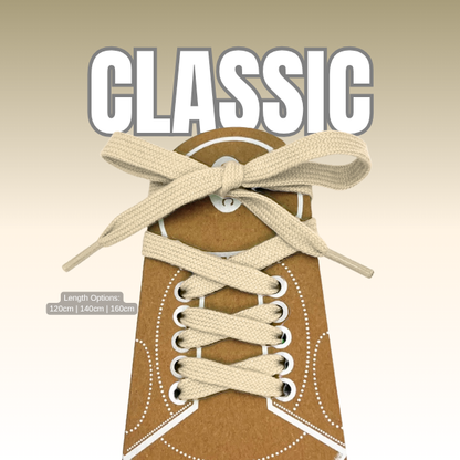 Classic Colour Flat Shoelaces
