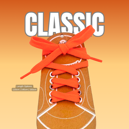 Classic Colour Flat Shoelaces