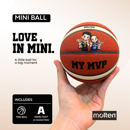 Molten Mini Orange Basketball