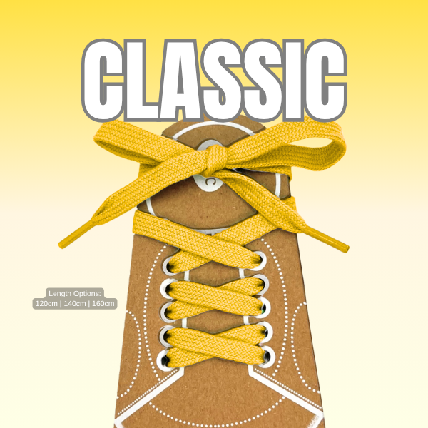 Classic Colour Flat Shoelaces