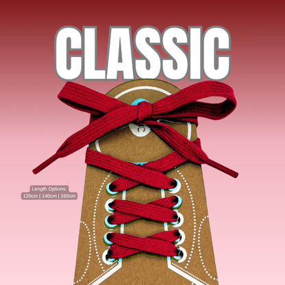 Classic Colour Flat Shoelaces