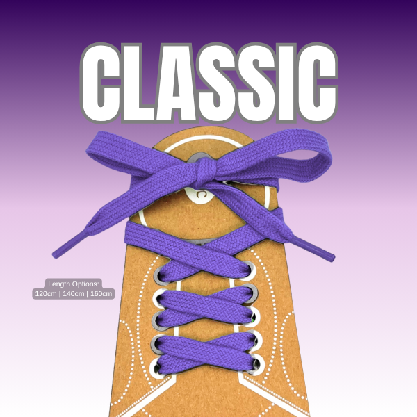 Classic Colour Flat Shoelaces