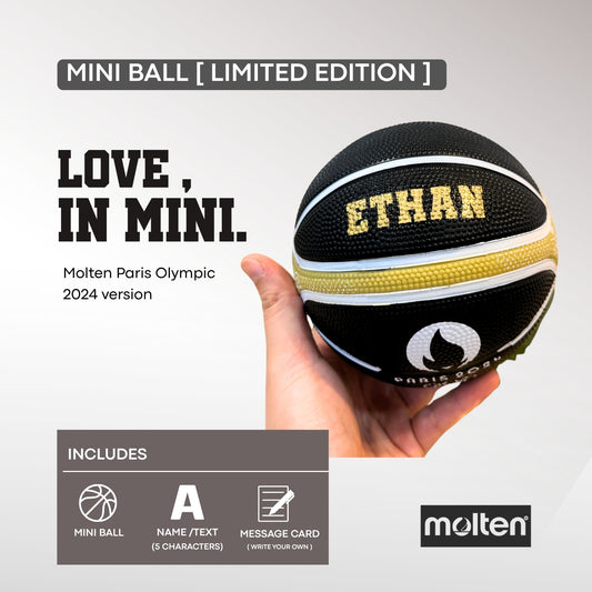 Molten Mini Black Basketball (Limited Edition)