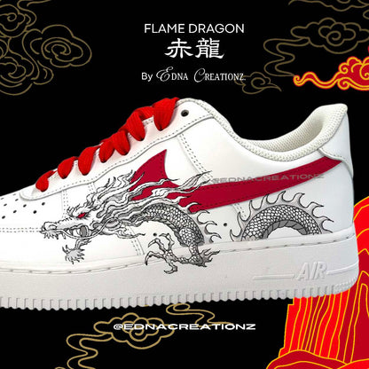 Japan Design - Flame Dragon