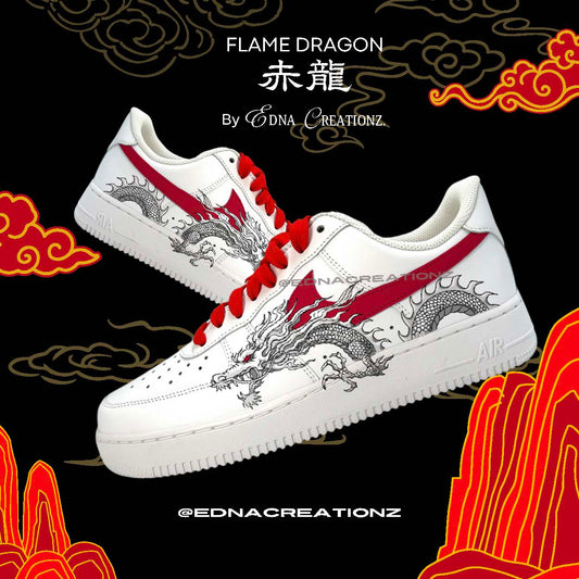 Japan Design - Flame Dragon