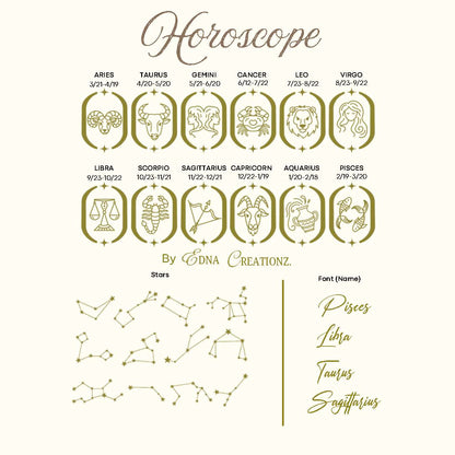 Horoscope - Purple Galaxy