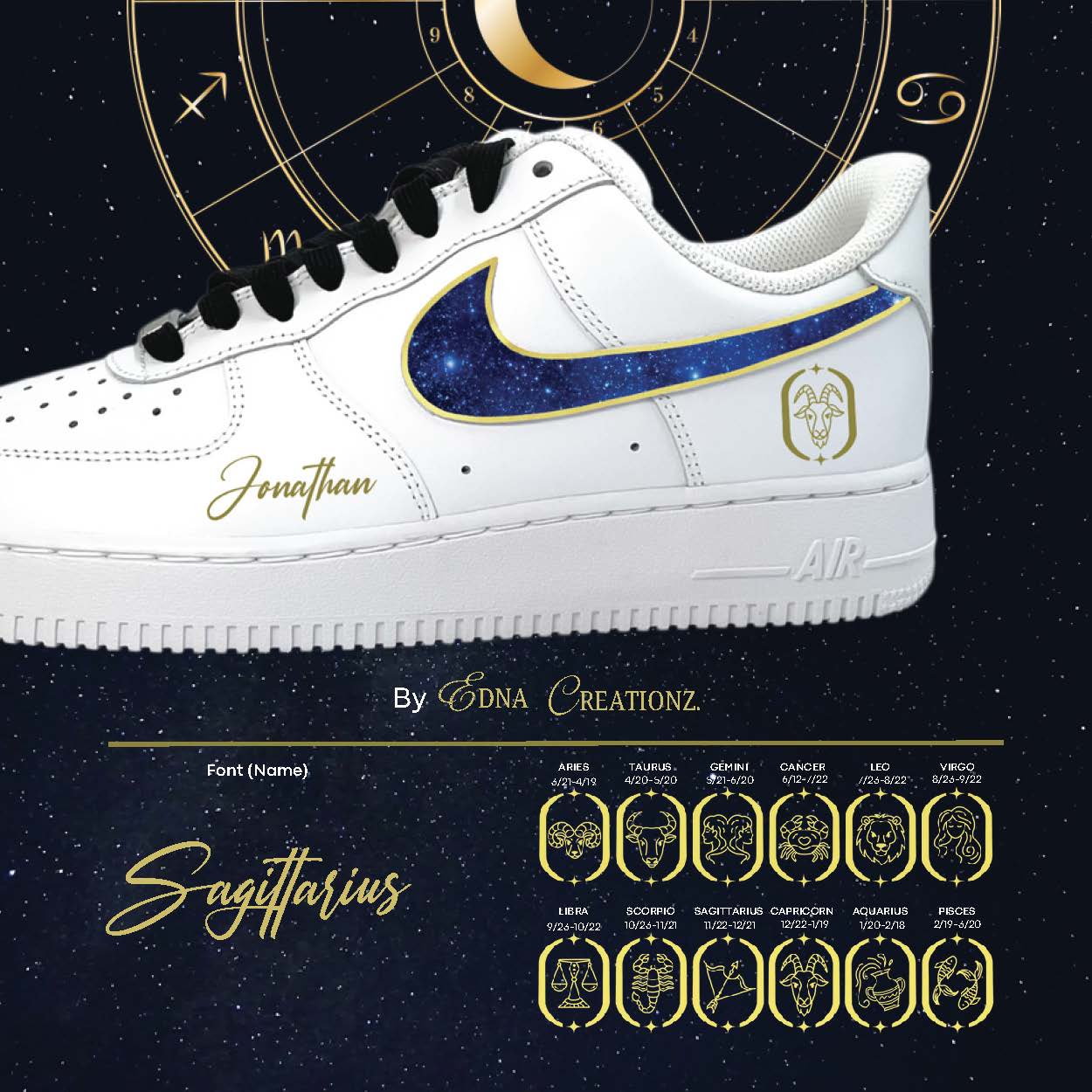 Horoscope - Blue Galaxy